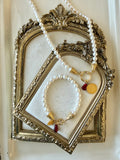 Scarlet Charm Pearl Set